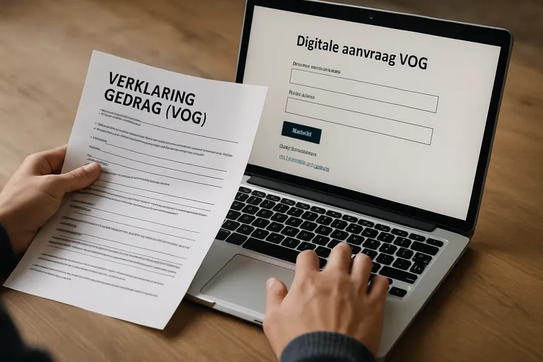 VOG aanvragen: alles wat je moet weten over de digitale procedure